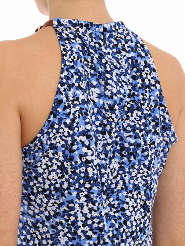 Tops & Tank tops shop online Sleeveless floreal print top