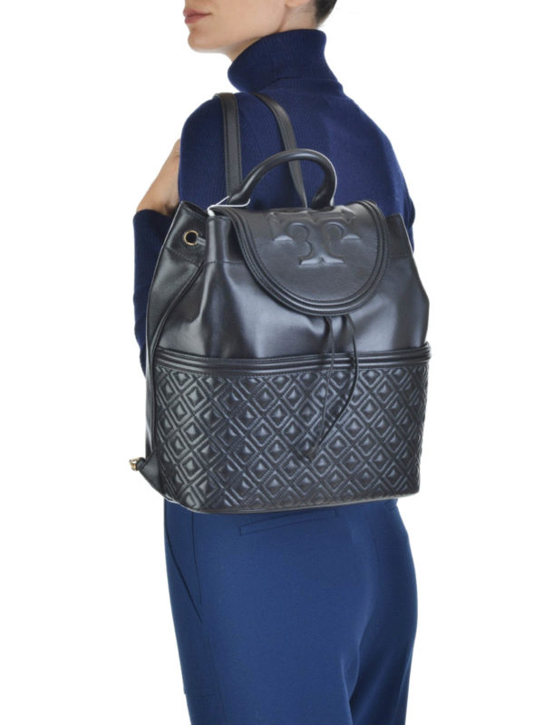 TORY BURCH buy online Embossed logo Fleming backpack