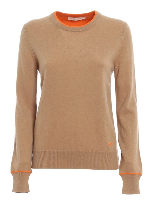 TORY BURCH: crew necks - Cashmere jumper