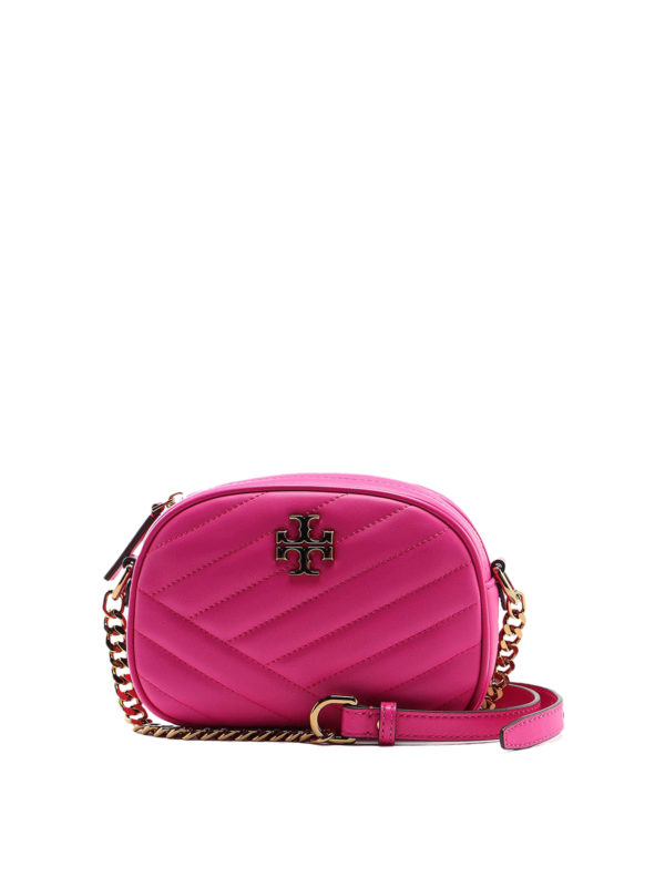 TORY BURCH: cross body bags - Kira Chevron small camera bag