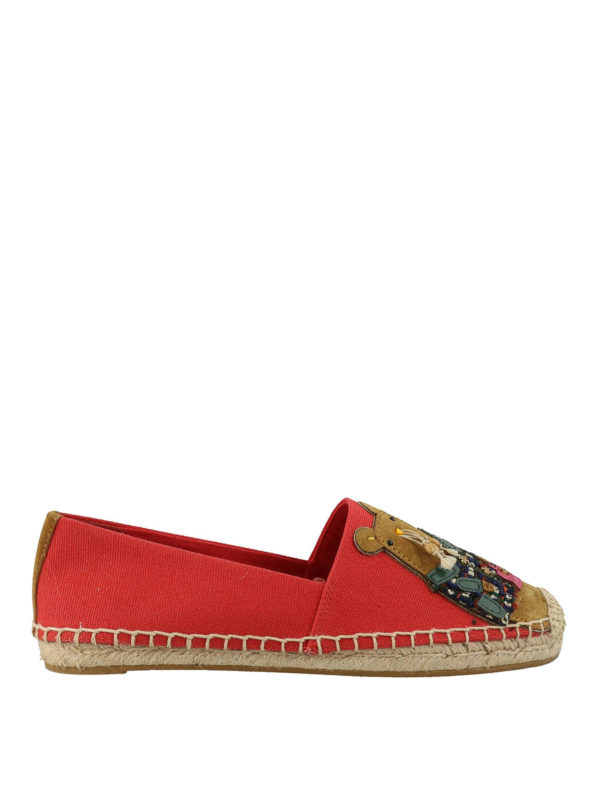 TORY BURCH: Espadrillas - Espadrilles - Rot