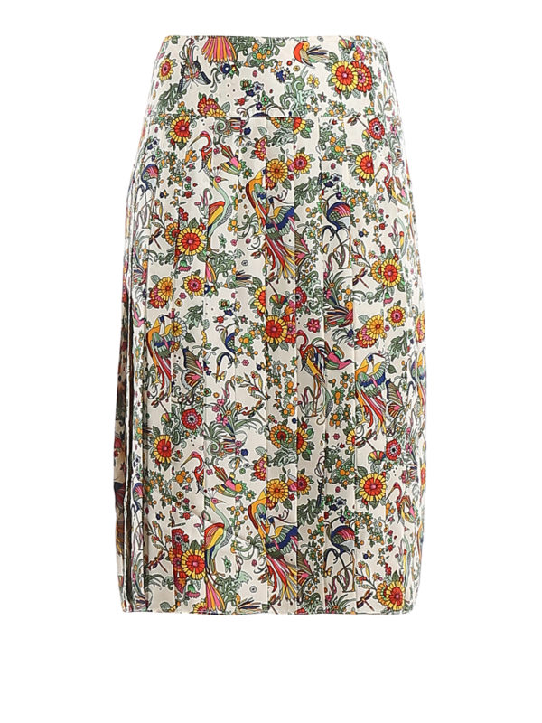 TORY BURCH: Knee length skirts & Midi - Twill pencil skirt