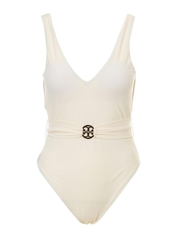 TORY BURCH: Badeanzüge - Badeanzug - Beige