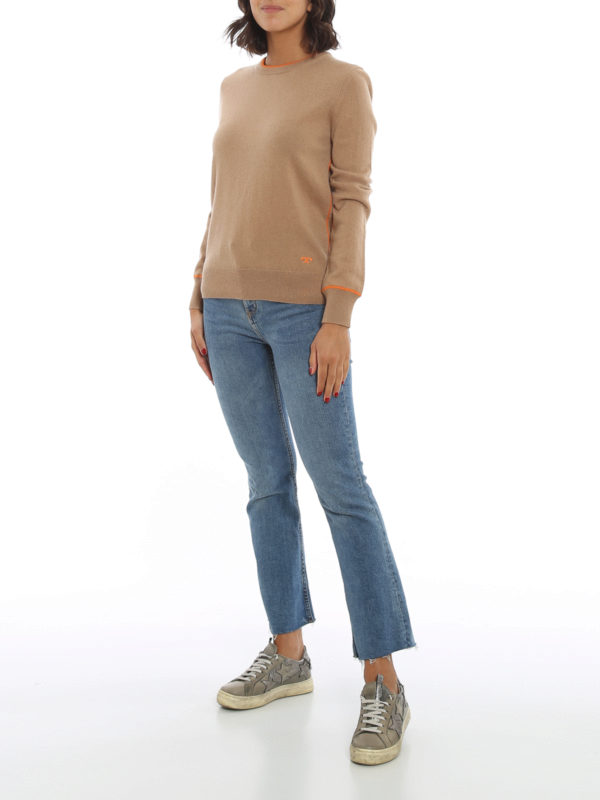 TORY BURCH: crew necks online - Cashmere jumper