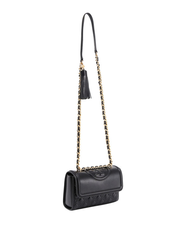 TORY BURCH: cross body bags online - Fleming small leather bag