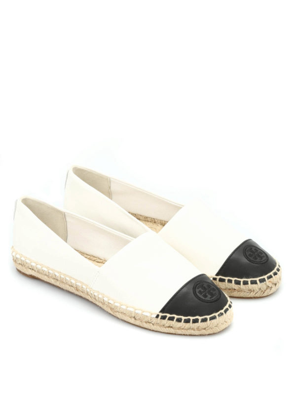 TORY BURCH: espadrilles online - Leather espadrilles