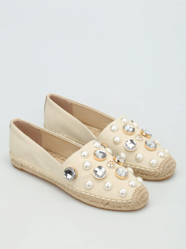 TORY BURCH: espadrilles online - Vail adorned espadrilles