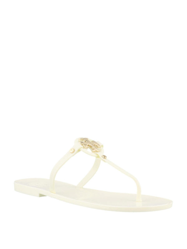 TORY BURCH: ciabattine mare online - Infradito Mini Miller Jelly