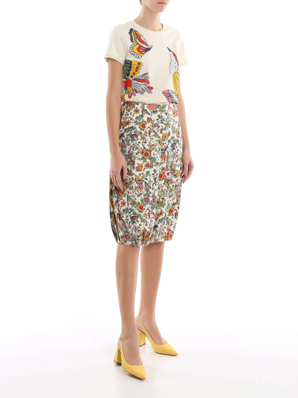 TORY BURCH: Knee length skirts & Midi online - Twill pencil skirt