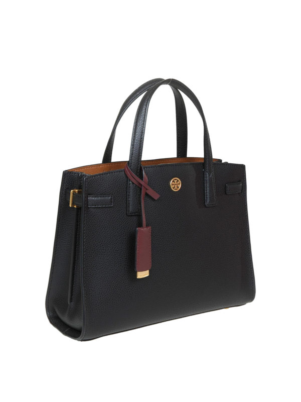 TORY BURCH: totes bags online - Walker black small tote