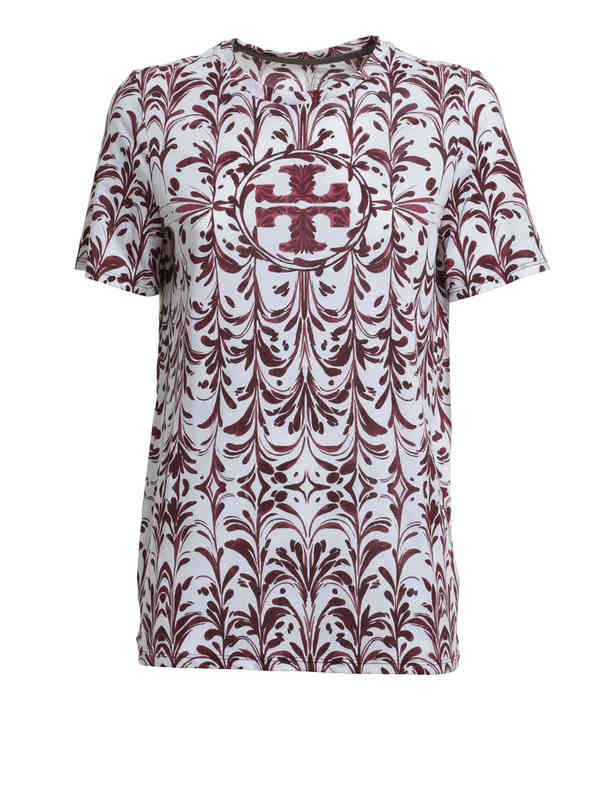 TORY BURCH: t-shirt - T-shirt in cotone