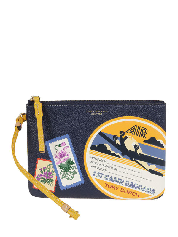 TORY BURCH: wallets & purses - Perry travel patch wristlet