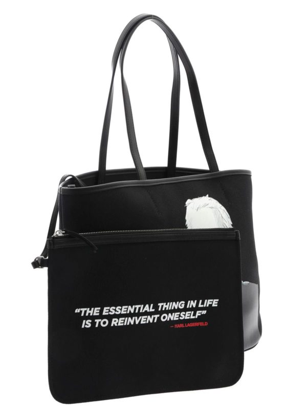 Tote Karl Legend Photographer bag shop online: KARL LAGERFELD