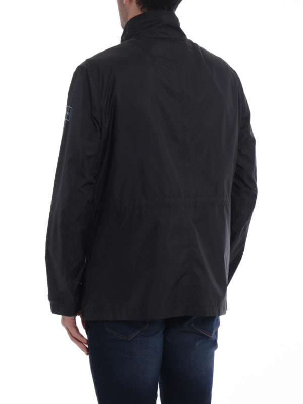 Travel engineered black jacket shop online: MICHAEL KORS