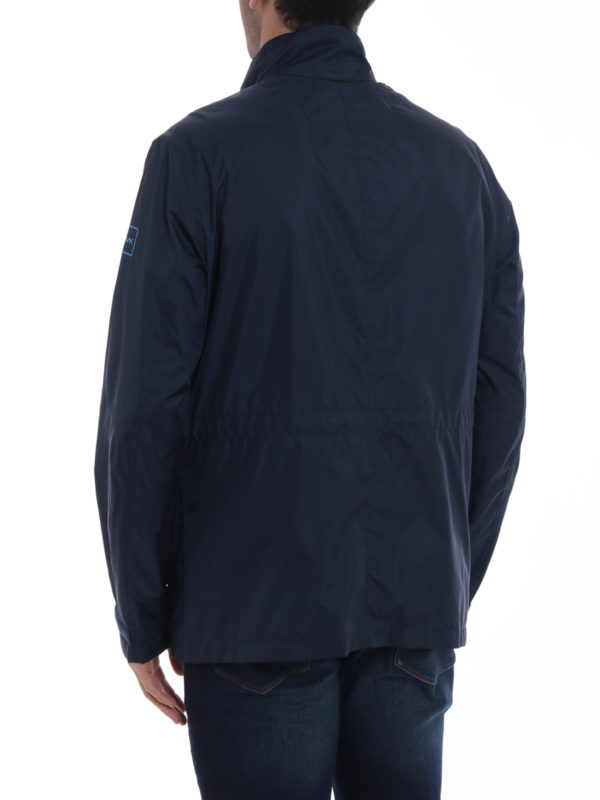 Travel engineered blue jacket shop online: MICHAEL KORS