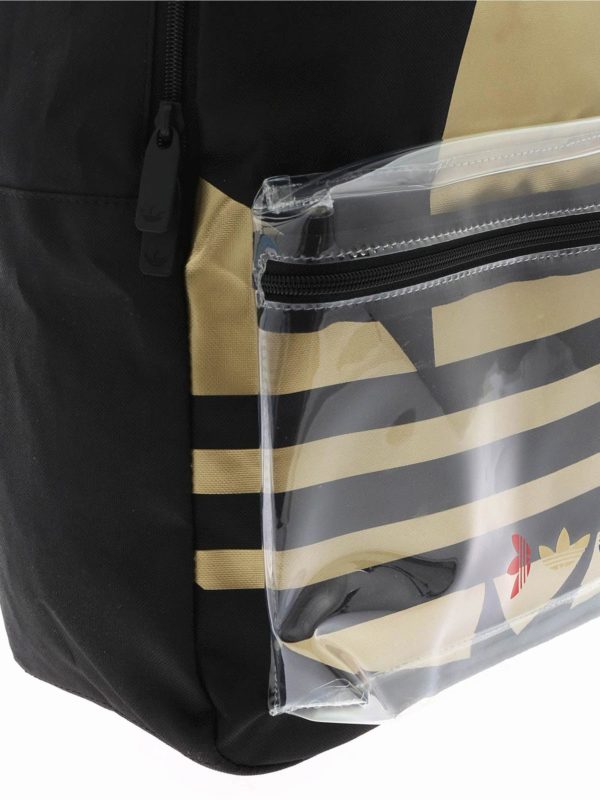 Trefoil backpack in black shop online: Adidas Originals