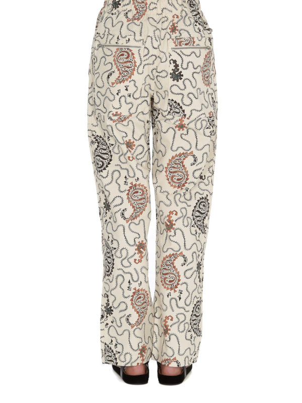 Tribal print cotton trousers shop online: Isabel Marant Etoile