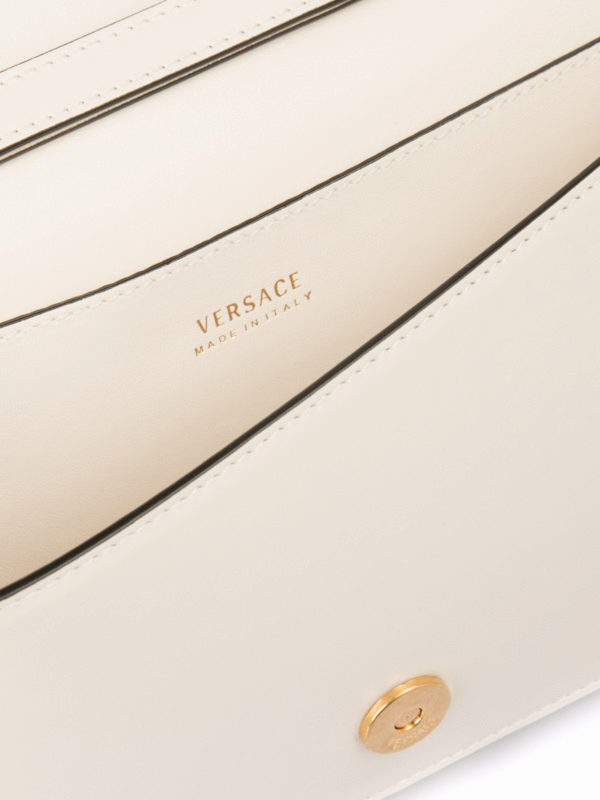 Tribute leather bag shop online: VERSACE
