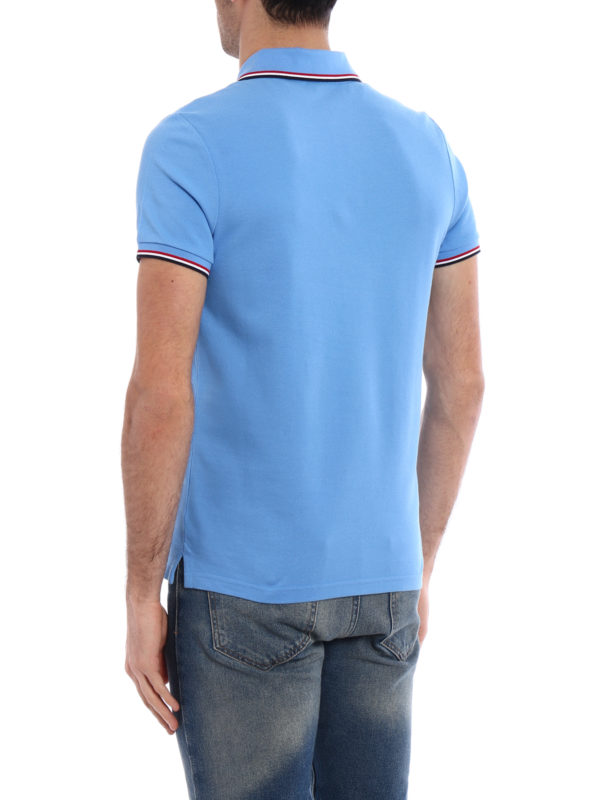 Polo - Bleu Clair shop online: MONCLER