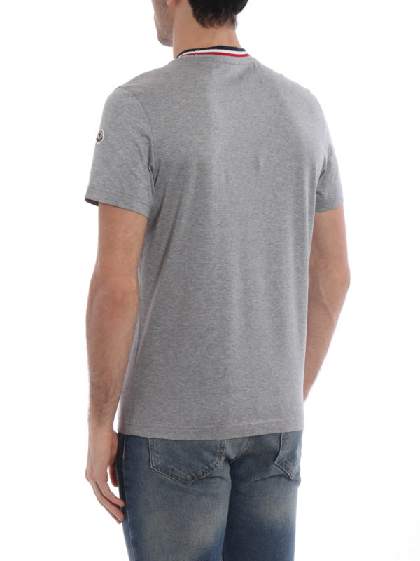 T-Shirt - Grau shop online: MONCLER