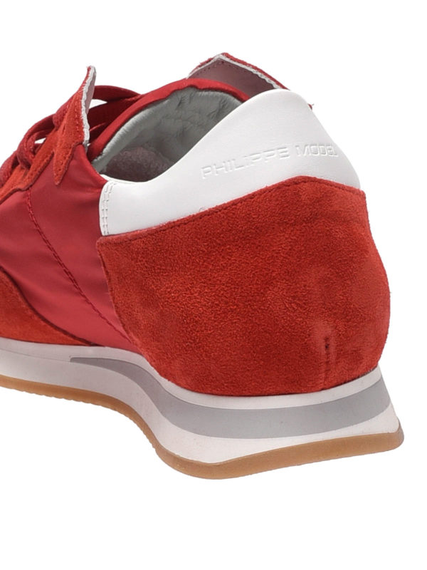 Sneaker Tropez Mondial basse rosse shop online: PHILIPPE MODEL