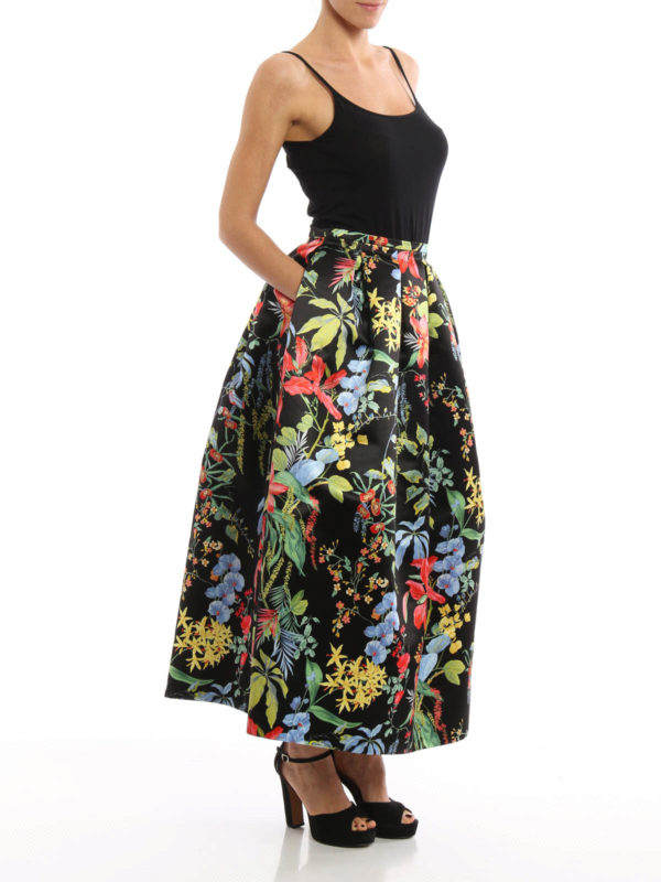 Jupe Longue Teint  shop online: Rochas