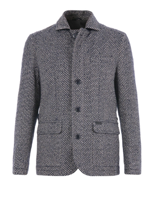 TRUSSARDI: Tailored & Dinner - Herringbone formal jacket