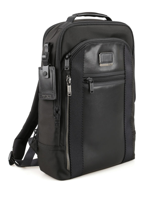 TUMI: backpacks online - Davis black nylon backpack