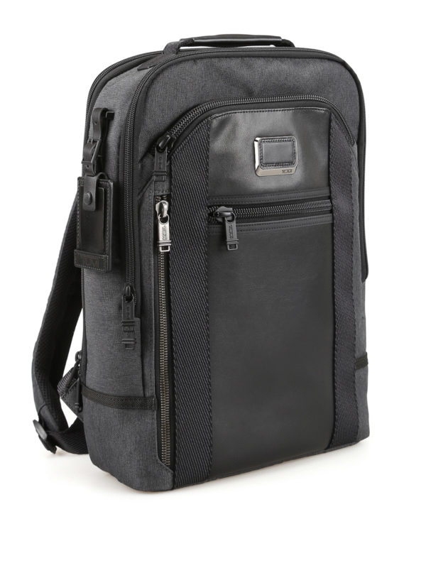 TUMI: backpacks online - Davis grey nylon backpack