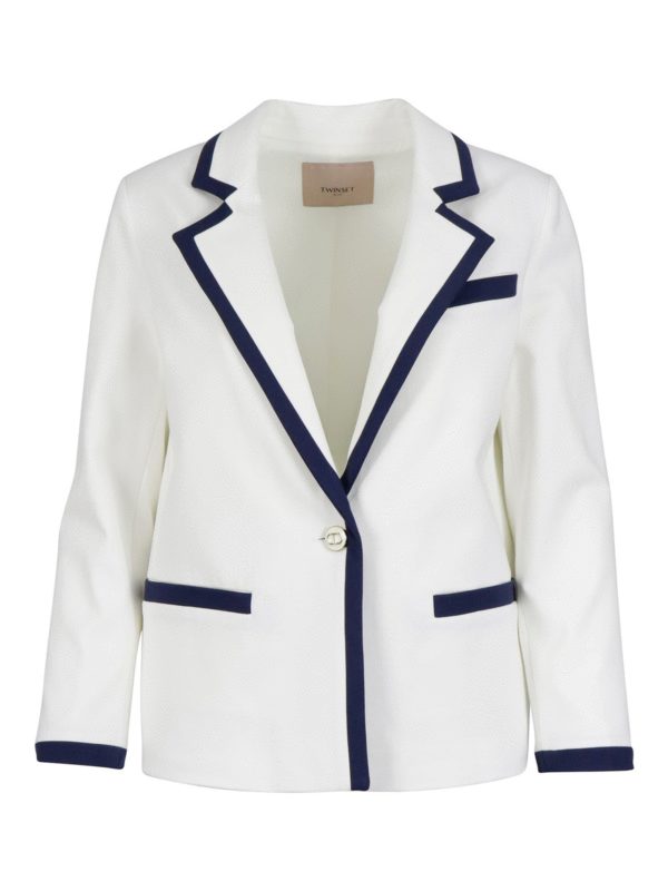 TWINSET: Blazer - Blazer - Zweifarbig