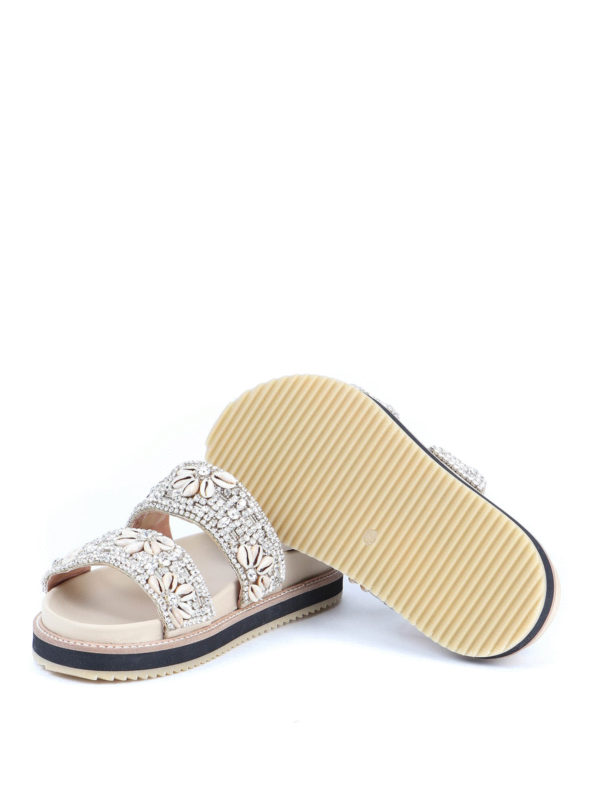 TWINSET buy online Rhinestone sliders
