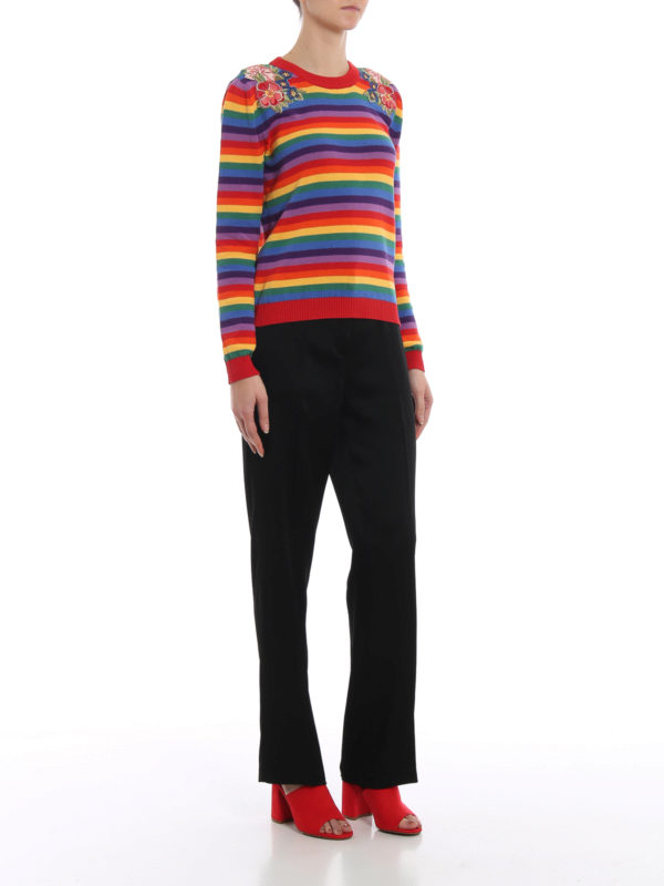 TWINSET: crew necks online - Rainbow crew neck