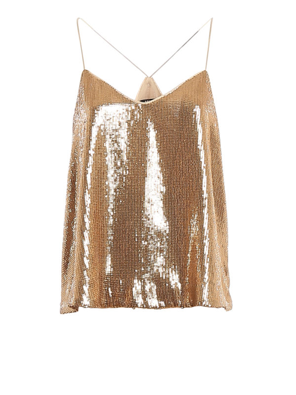 TWINSET: Tops & Tank tops - Embellished top
