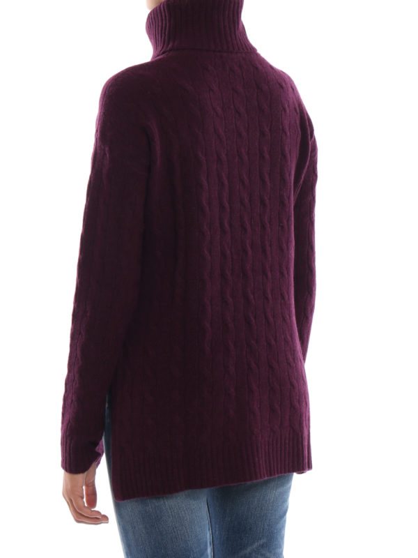 Pull Col Roulé - Violet shop online: POLO RALPH LAUREN
