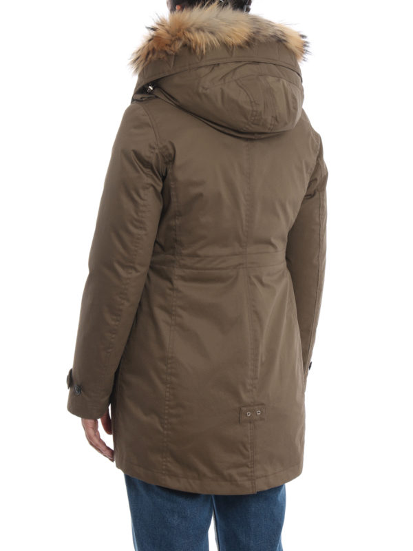 Daunenmantel - Taupe shop online: WOOLRICH