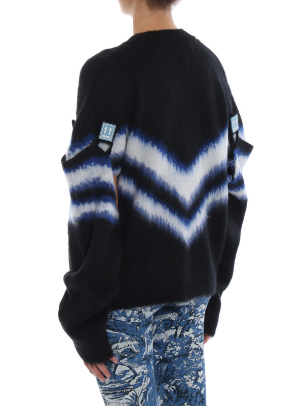 V-Pullover - Schwarz shop online: OFF-WHITE