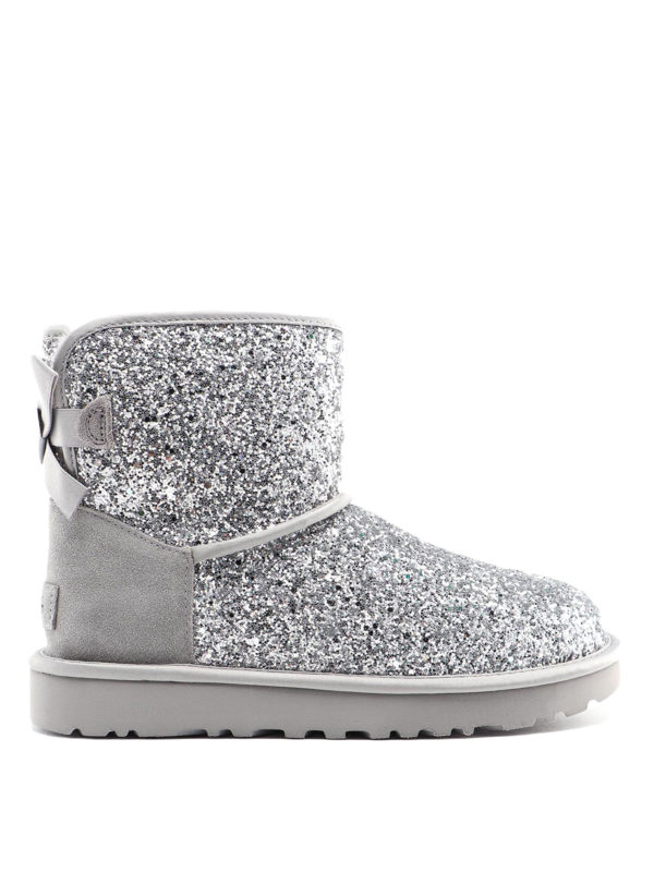 UGG: ankle boots - Classic Mini Bow Cosmos booties