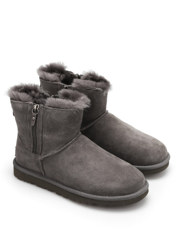 UGG: ankle boots - Classic Mini double zip