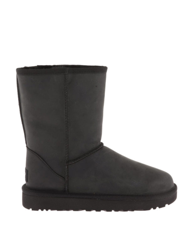 UGG: Bottines - Classic Short Leather booties