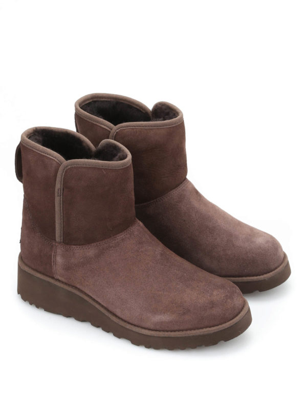 UGG: Bottines - Bottines Marron Foncé