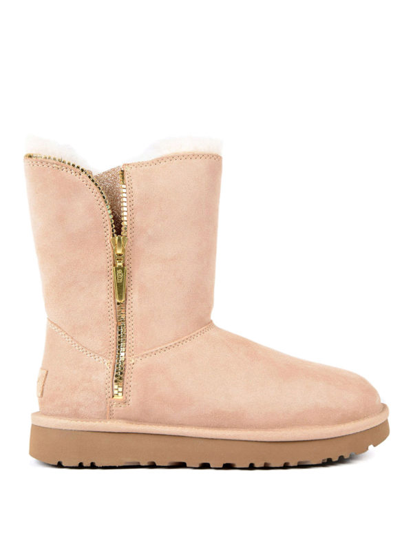 UGG: tronchetti - Stivaletti Marice scamosciati rosa