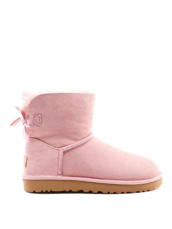 UGG: ankle boots - Mini Bailey Bow II pink booties