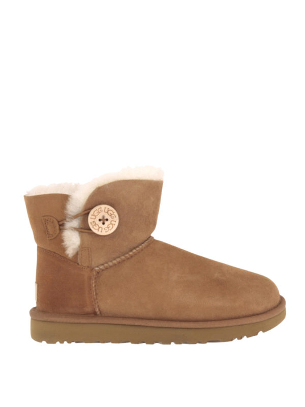 UGG: ankle boots - Mini Bailey Button II booties
