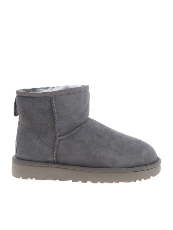 UGG AUSTRALIA: ankle boots - Classic Mini II ankle boots in gray