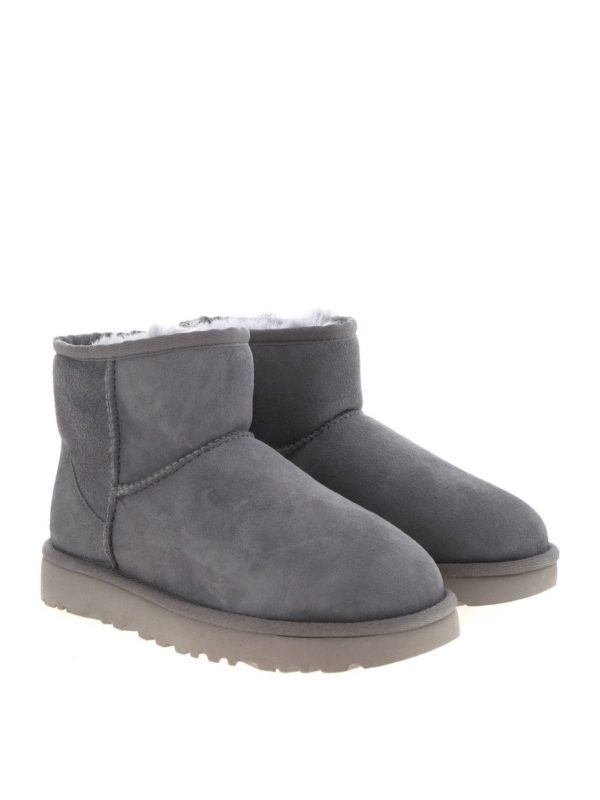 UGG AUSTRALIA: ankle boots online - Classic Mini II ankle boots in gray