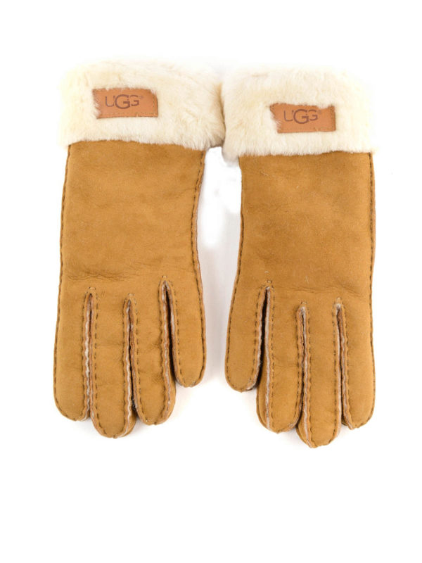 UGG: Handschuhe - Handschuhe - Hellbraun