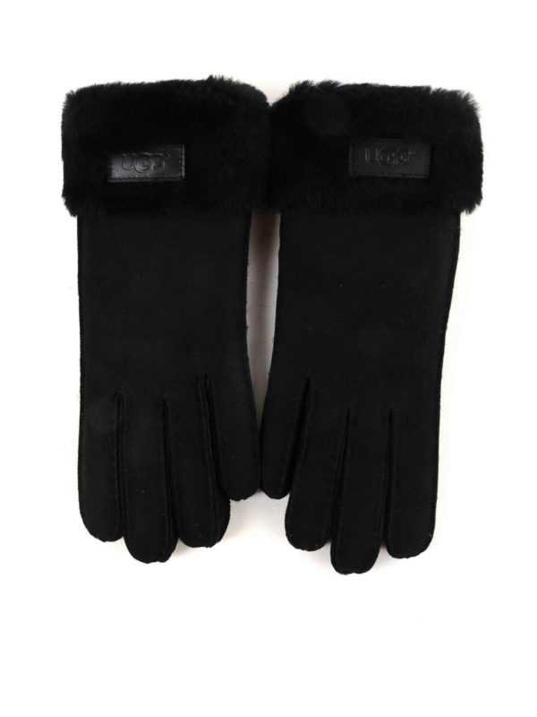 UGG: gloves - Turn Cuff water repellent shearling gloves