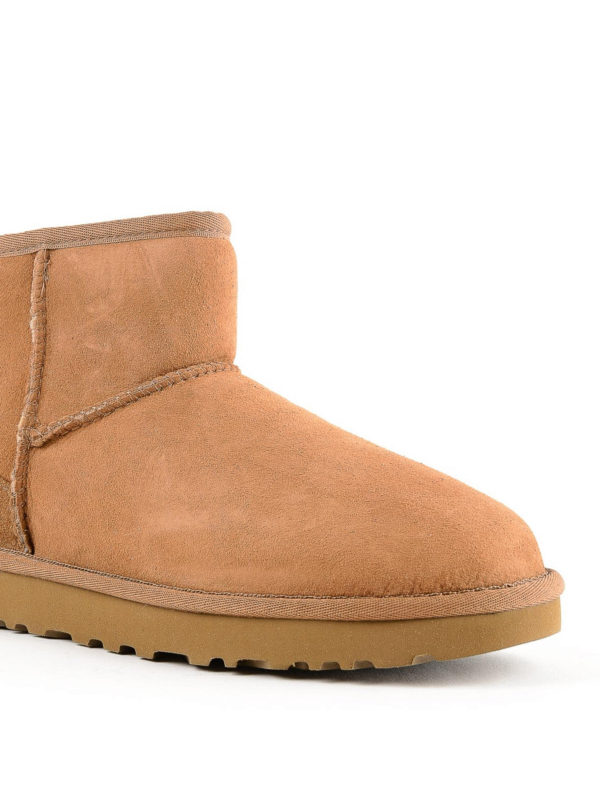 UGG: ankle boots online - Classic Mini II chestnut ankle boots