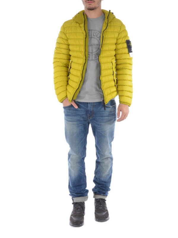 Ultra-light  padded jacket shop online: STONE ISLAND