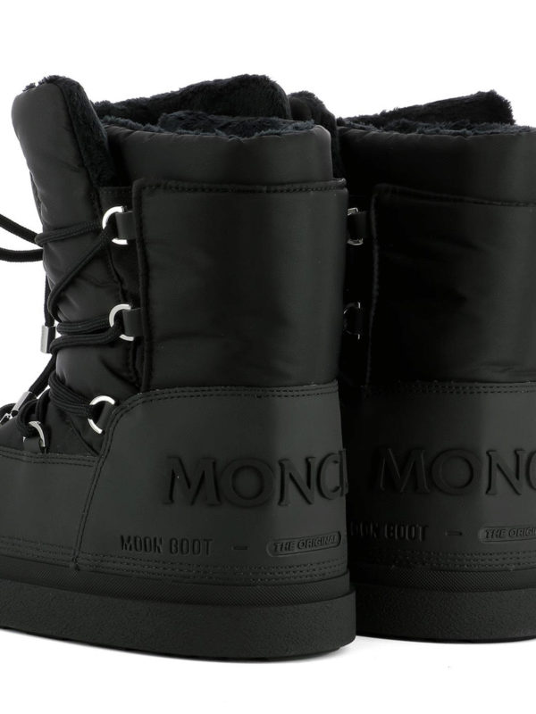Uranus black snow boots shop online: MONCLER
